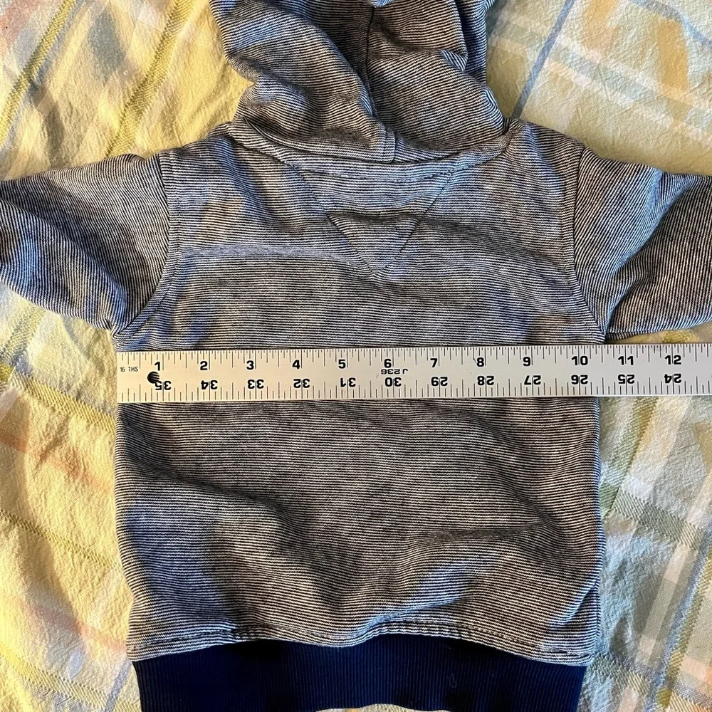 Kids Grey Hoodie with Fire Truck Design‎